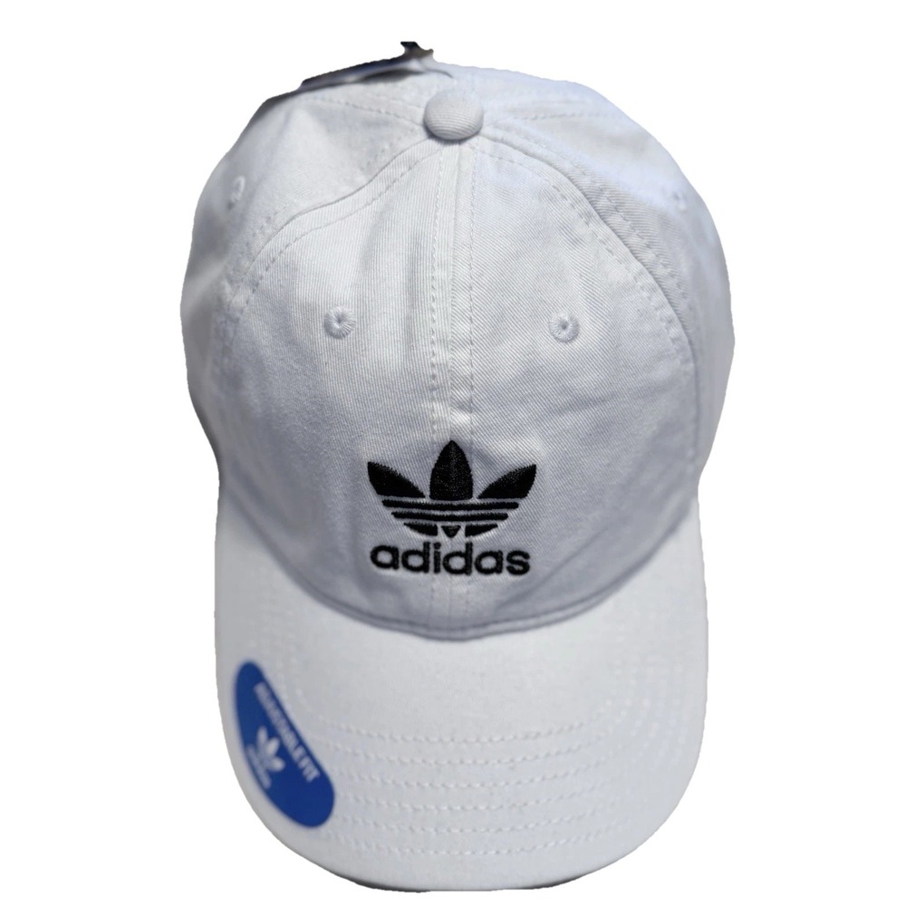 adidas‎ Originals BH7135 Men's One Size Snapback Hat - White